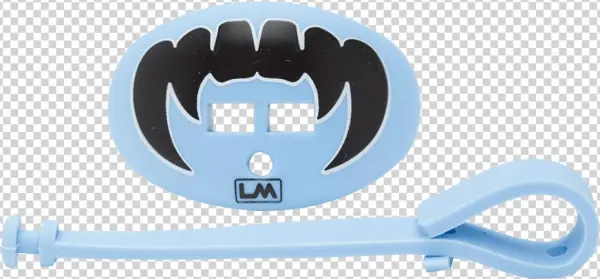 Loudmouthguards Pacifier Lip Protector Mouthguard Vampire-duck