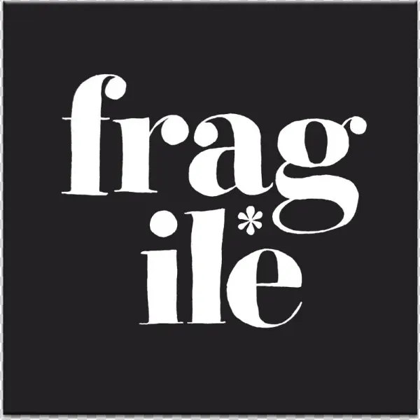 29sl-fragile - Fragile, Canvas Print, White, Posters, Prints, &