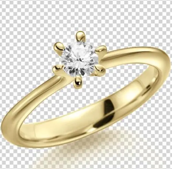 Acredo Verlobungsring Diamantring 0,3 Ct. Tw, Vs Weißgold