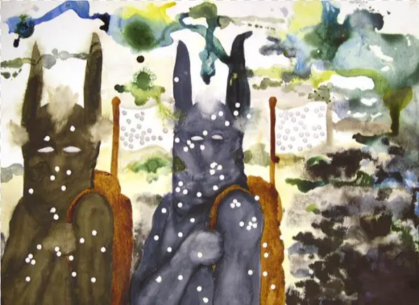 Bunnyboys - Watercolour - Visual Arts