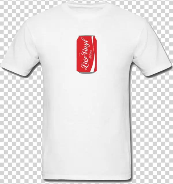 Evilvince Cola Blank White Shirt