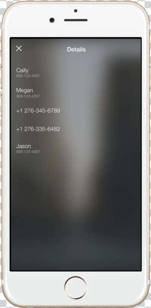 Friends In Group Message Iphone6 Gold Portrait
