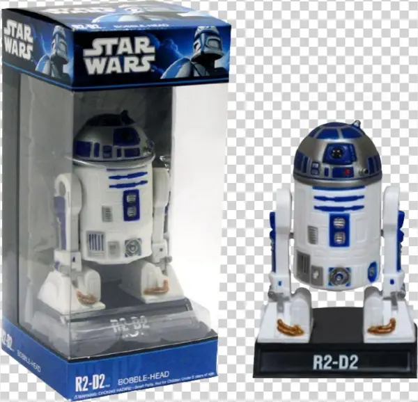 More Views - Funko Wacky Wobblers! Star Wars - R2-d2 Bobble Head