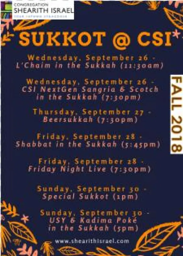 Sukkot @ Csi - Morning Journal: Daily Gratitude Journal With Daily/nightly