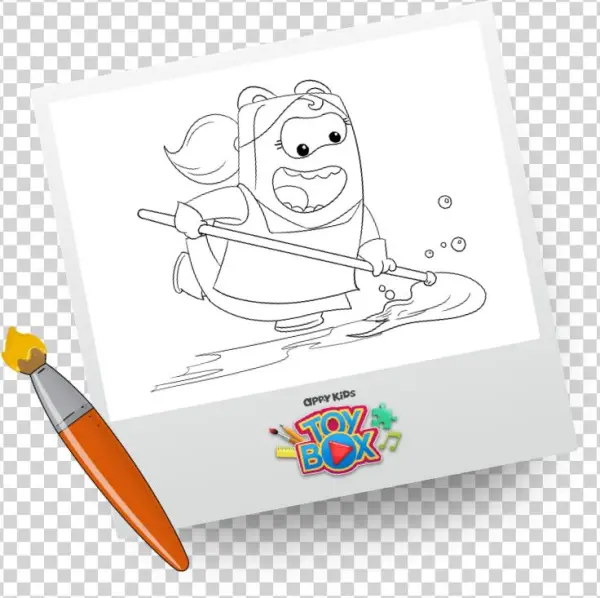 Attic Drawing Toy Box