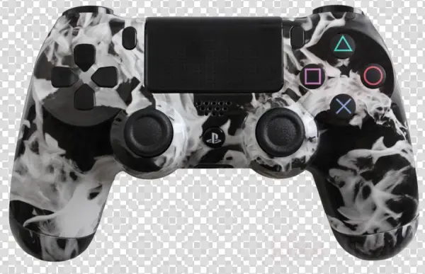 Evil Controllers 4iwfc White Fire Custom Playstation