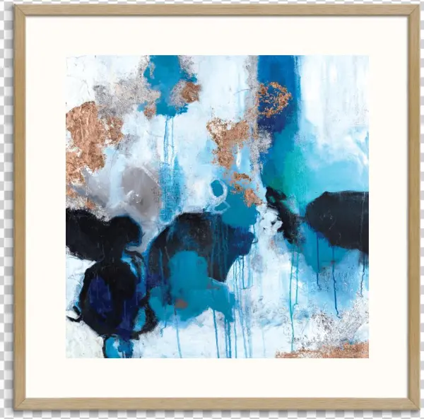 Framed Giclee Prints - Artist Lane Mojo Risen By Julie Ahmad Painting Print