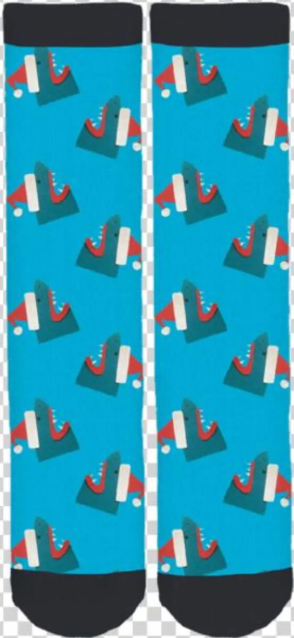Great White Christmas Socks
