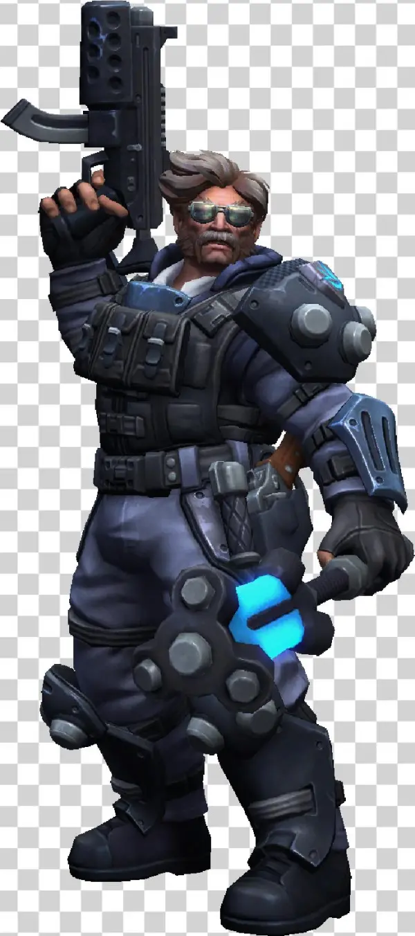 Greymane Human Enforcer Base Skin - Human