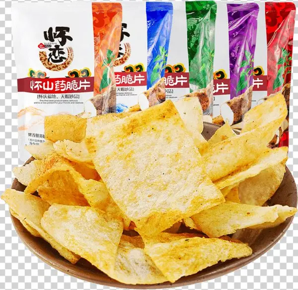 Lightbox Moreview - Huainian Yam Crisps Green Onion Ribs Flavor 80g 怀恋