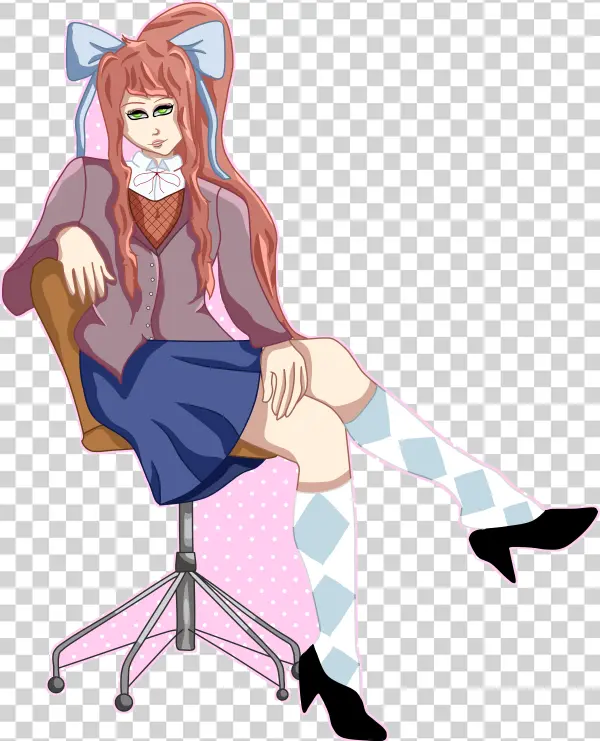 Monika Ddlc Png