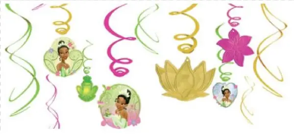My Little Pony Friendship 12 Pc Hanging Swirl Decorations