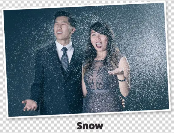 Photo Booth With Snow - Jpeg