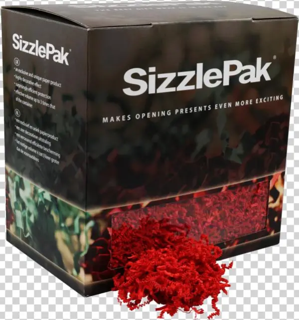 Sizzlepak® Filling Material, Paper, 1,25kg, Light Red