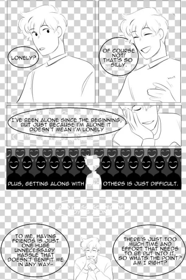 Andy, How Lonely Are You - Cartoon