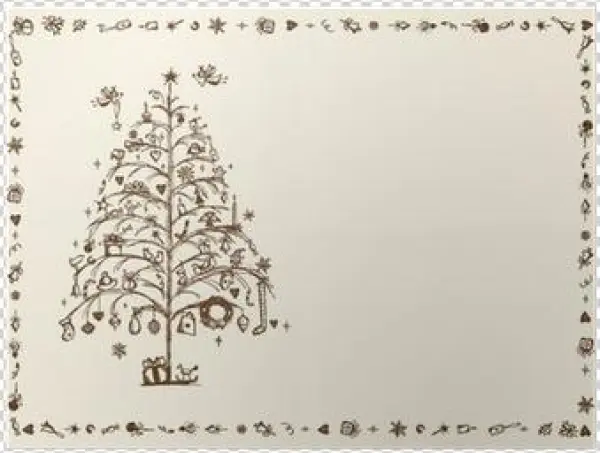 Christmas Card - Garfield Tree And Fairies Shower Curtain Winston Porter