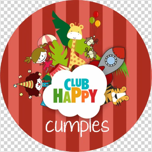 Cumpleaños En El Club Happy - Cartoon