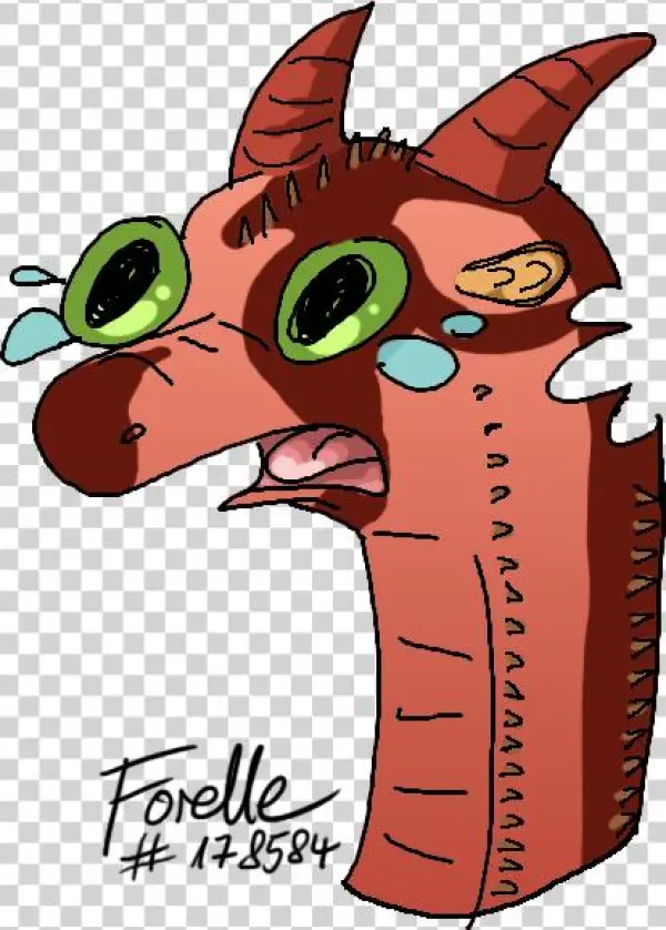 Draconequis Adopt - Cartoon