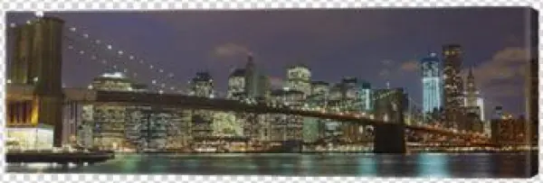 Go To Image - Designart Pt7888-401 5 Panel Brooklyn Bridge Panoramic