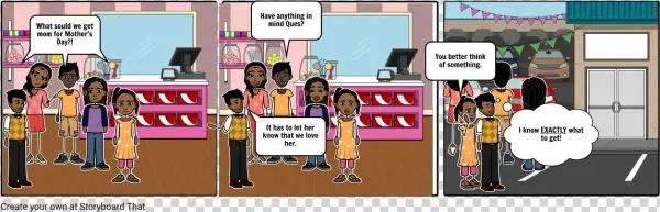 Happy Mother's Day - Cartoon