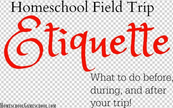 Homeschool Field Trip Etiquette - Calligraphy