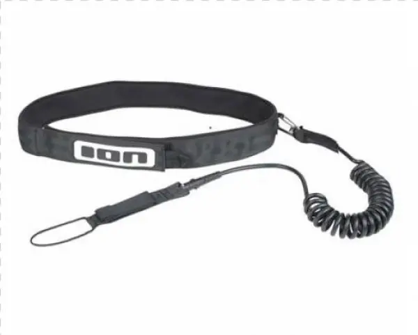 Ion Sup Core 10 Leash Race 2.0 Coiled Hipbel Black,