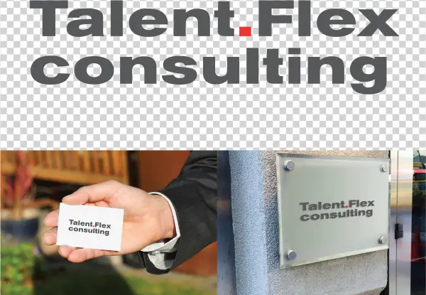 Logo Design By Datrixsolution For Talent Flex Consulting - Poster