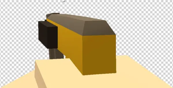 Nailgun-flashlight - Illustration