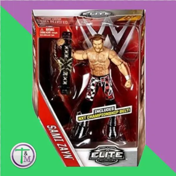 Sami Zayn - Wwe Elite 40 Mattel Toy Wrestling Action