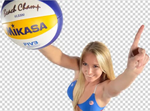 Sara Hughes Number 1 - Volleyball