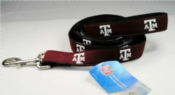 Texas A & M University Tamu Aggies Dog Leash, 6