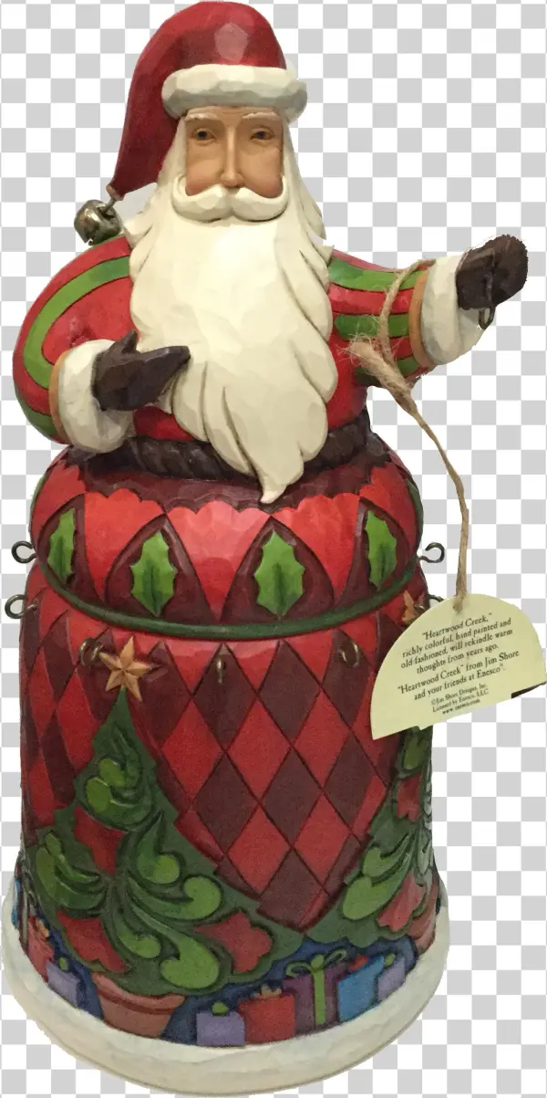 Twelve Days Of Christmas Santa - Figurine