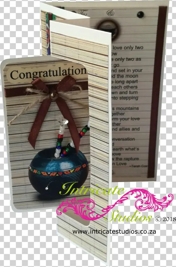 Wedding Card - Box