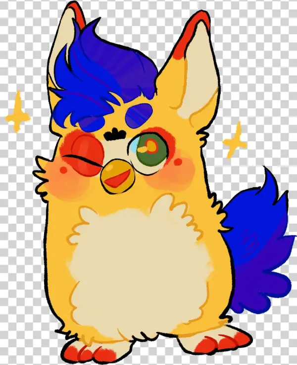 A Proper Drawing Of My Furbysona - Drawing