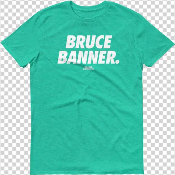 Bruce Banner T-shirt - Gym Shirts,gym Shirts For Women Men Workout Shirts