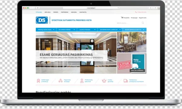 Ds-display - Securit Vitrine D'affichage Led Rustic, 4 X A4, Acajou