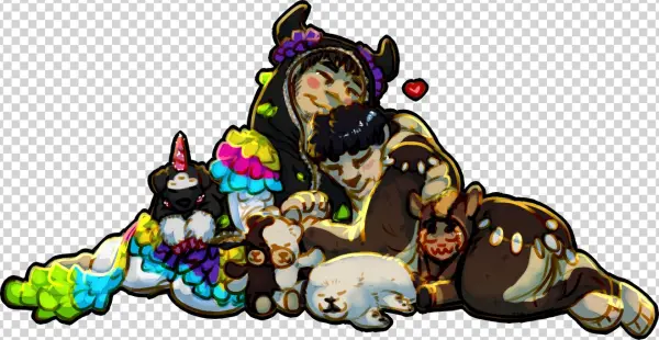 [g] Comfort Pile - Cartoon