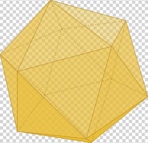 Icosahedron Gold