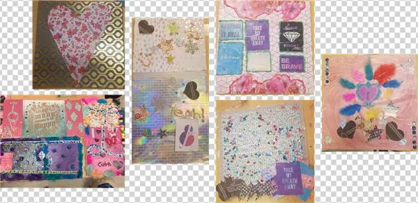 Mod Podge Collage - Collage