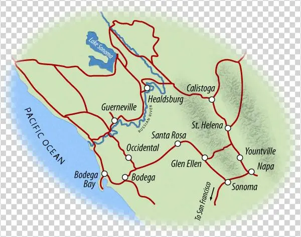 Napamastermap - Sonoma