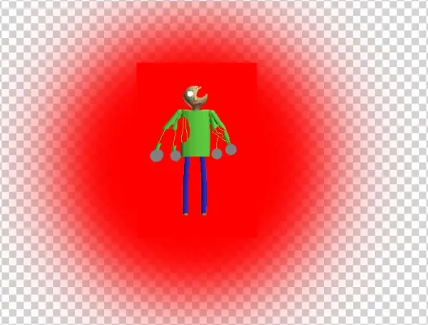 Nightmare Baldi - Illustration