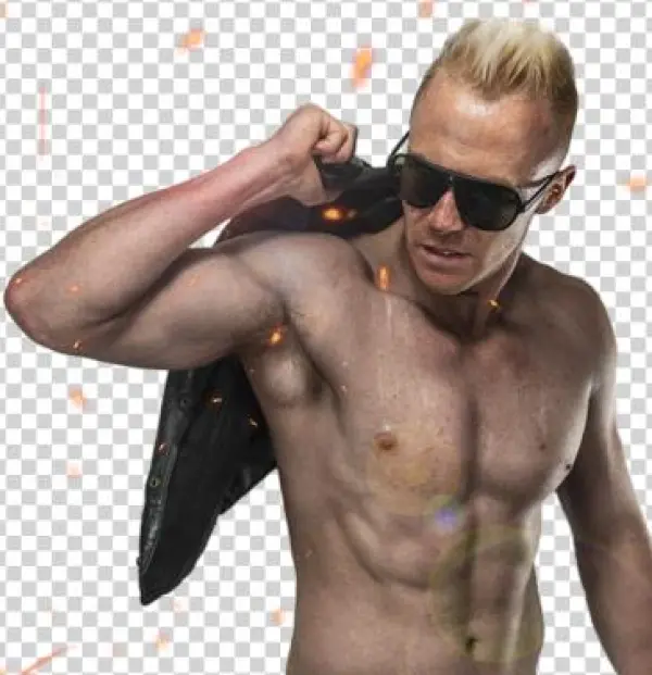 Steve Raw - Barechested