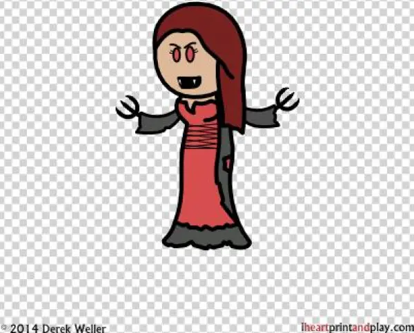 Vampire Spawn Fleshripper T - Cartoon