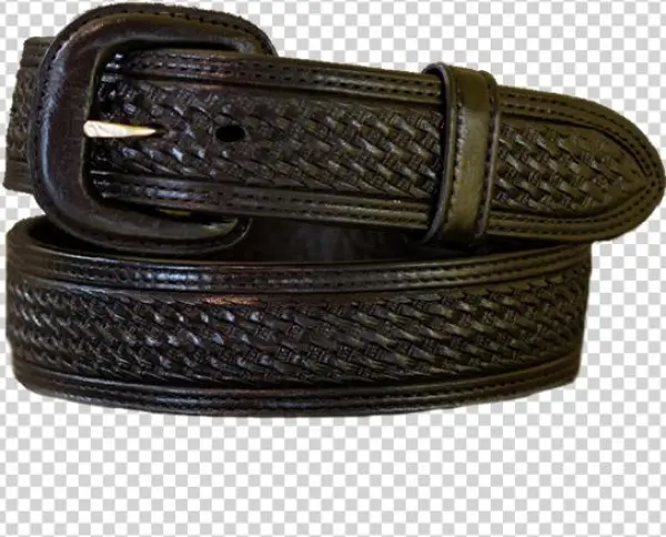 Vogt Silversmiths Western Belts Mens Basket Weave 041-055
