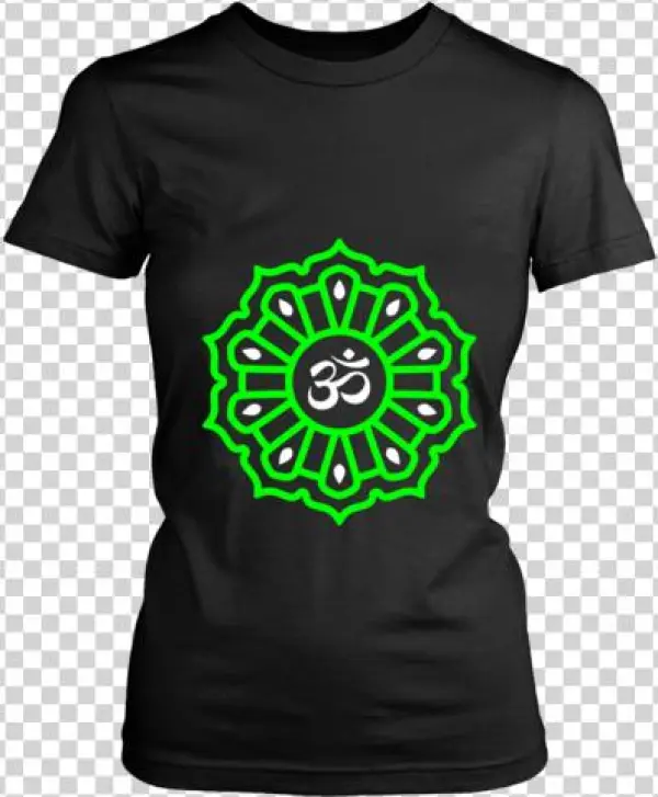 Womens 'yoga - Ohm' Shirt - Rottweiler Dog T Shirts, Tees & Hoodies - Rottweiler