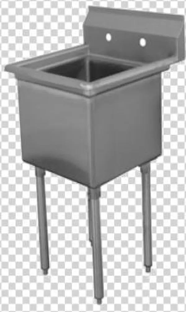 Advance Tabco 1 Compartment Sink 18 Gauge 15 X 15 X