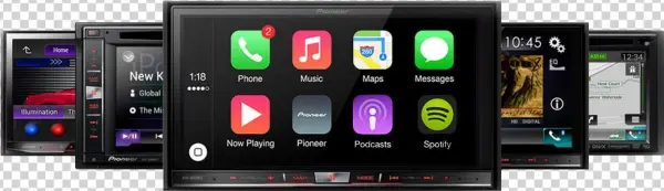 Alpine Ilx-107 7-inch Wireless Carplay Mech-less In-dash