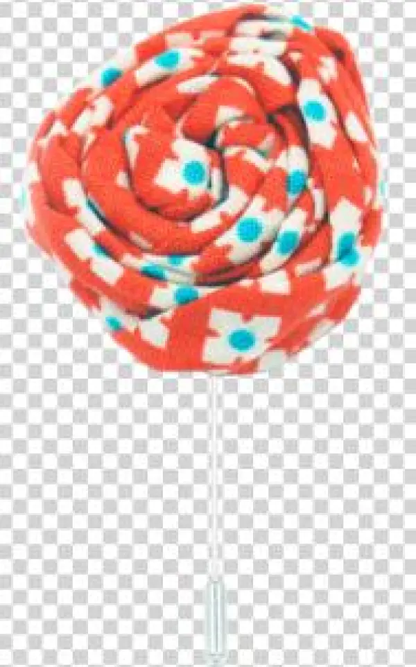 Baton Rouge Lapel Flower - Lollipop