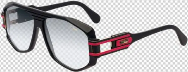 Cazal 163 Eyeglasses Color 011 Black Matt Red/black