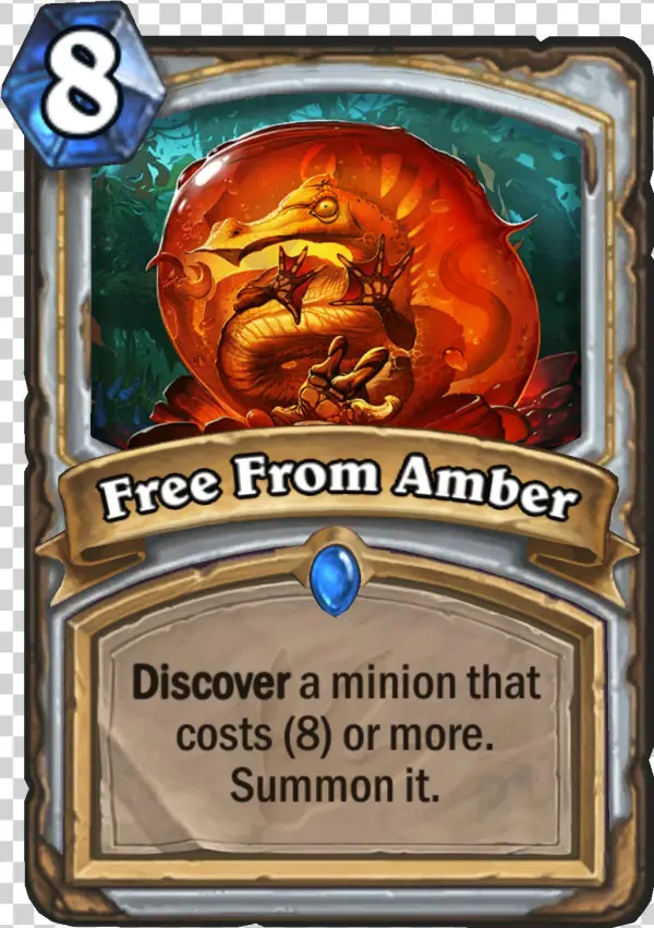 Enus Freefromamber - Hearthstone Free From Amber